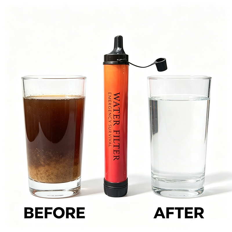 Outdoor Camping Emergency Surv - đánh giá và giá Water Purification Straw