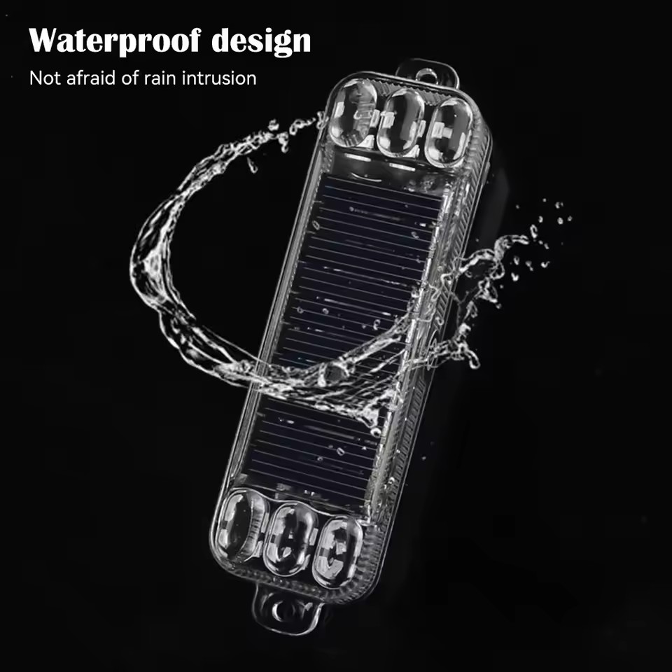 Solar powered cars, motorcycle - đánh giá và giá Sos Light Strobe