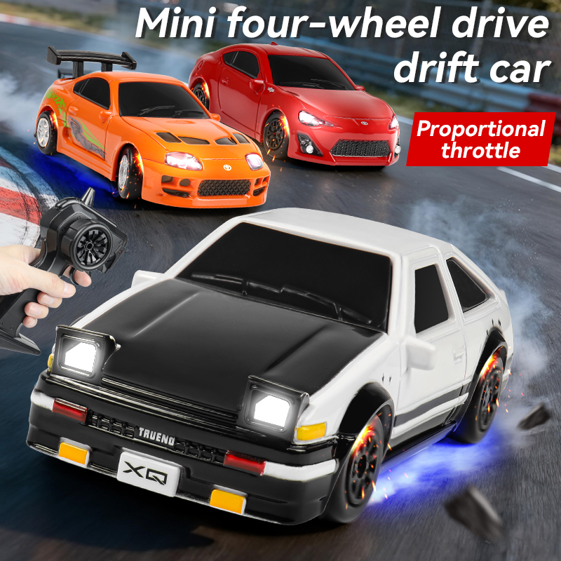 2.4G RC Drift Car 1/64 4WD Rem - đánh giá và giá Signal Panel Orange